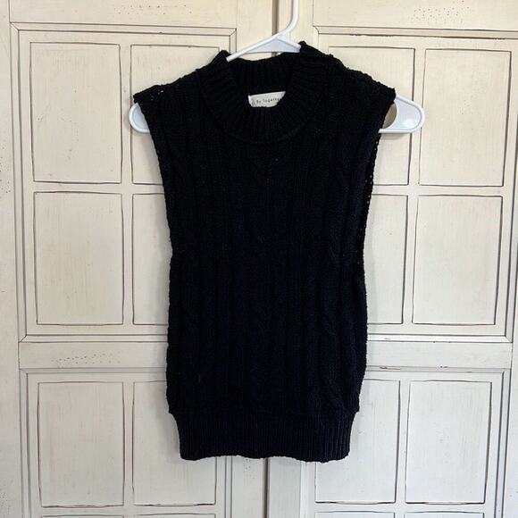 NWT By Together size small black sleeveless sweater - Picture 1 of 4